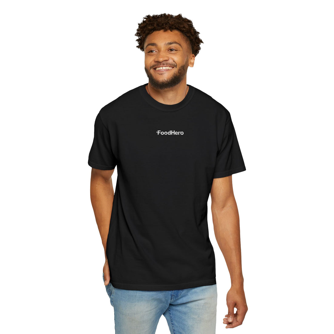 SS - Noir - Broderie - Logo Avant Crème