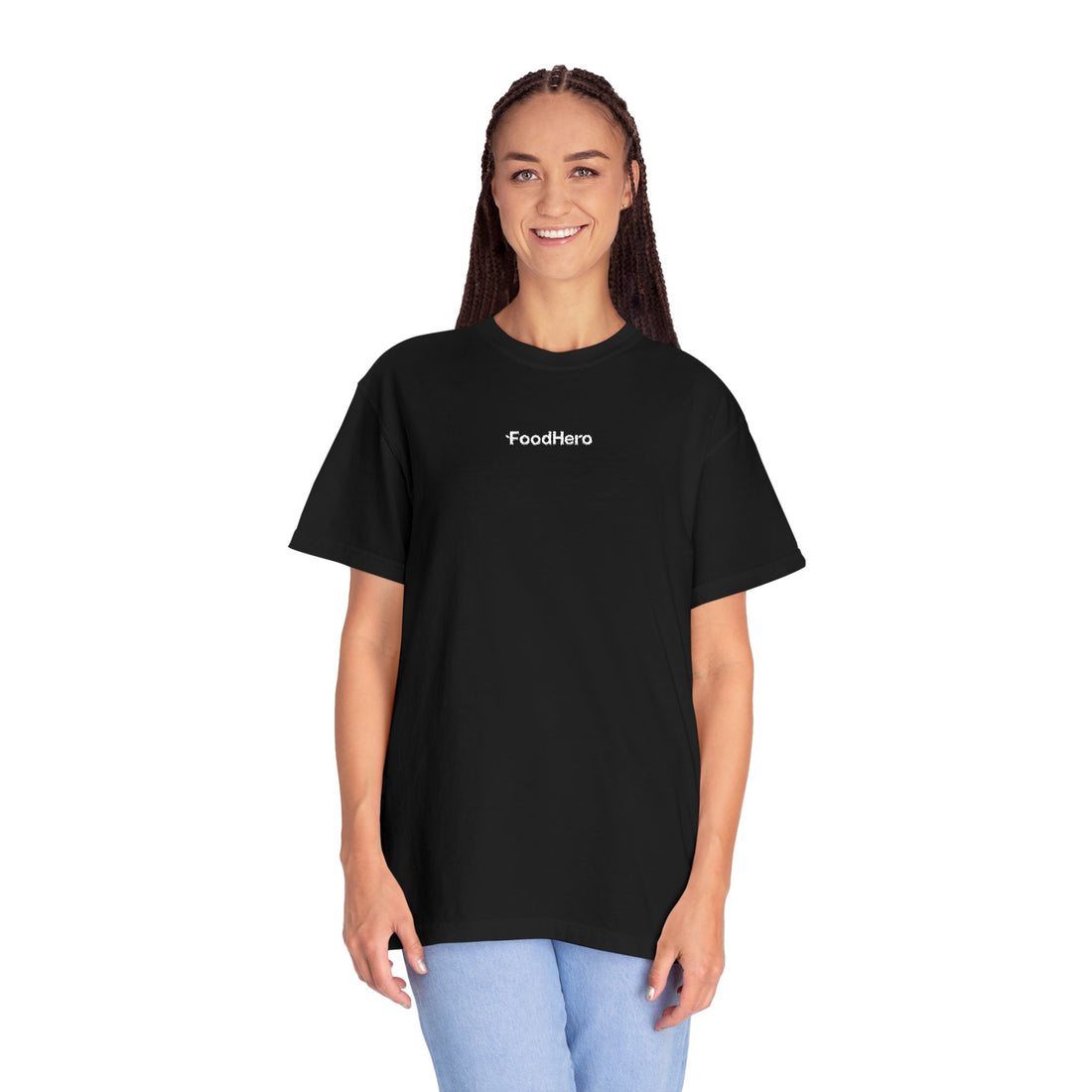 SS - Noir - Broderie - Logo Avant Crème