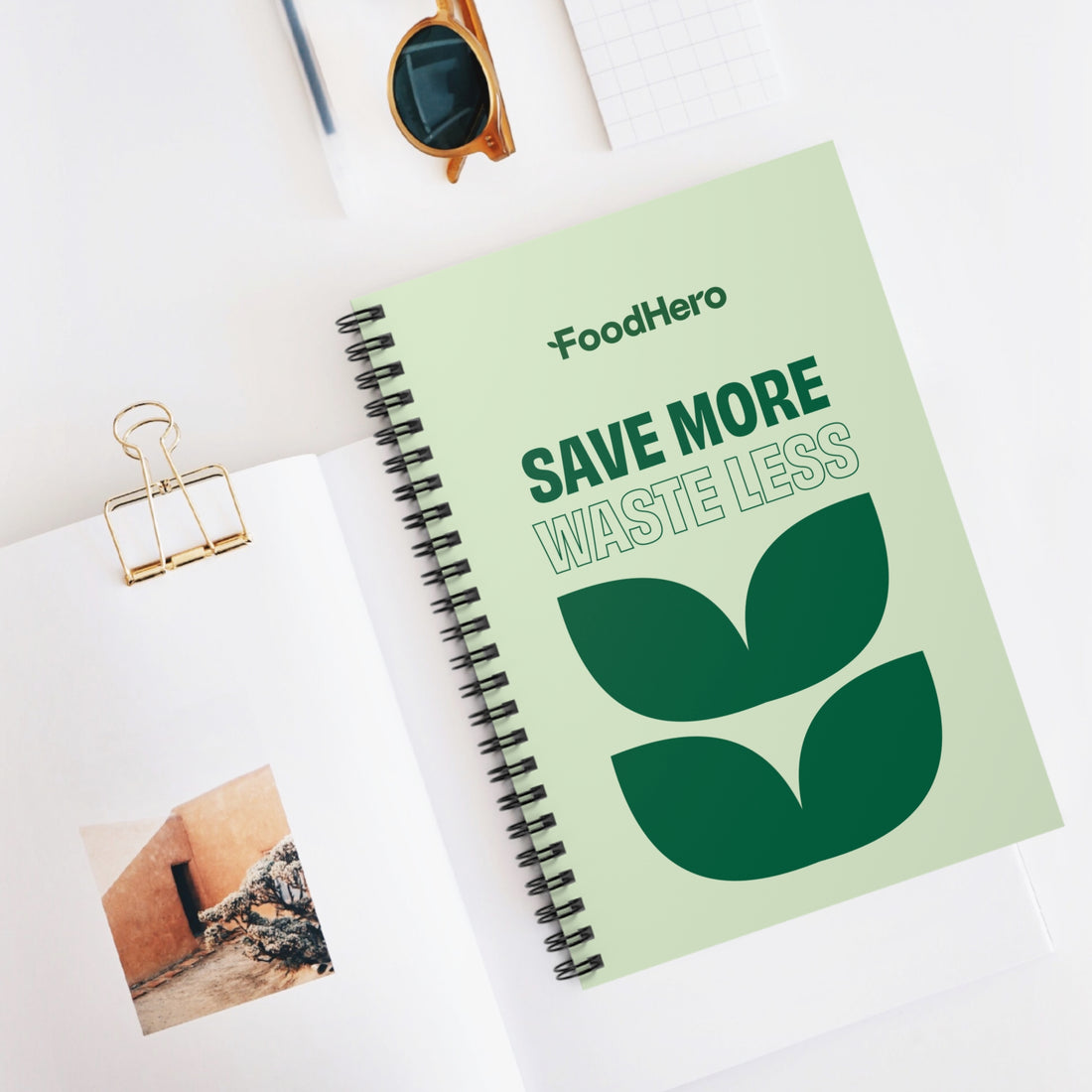 THE "SAVE MORE WASTE LESS" NOTEBOOK