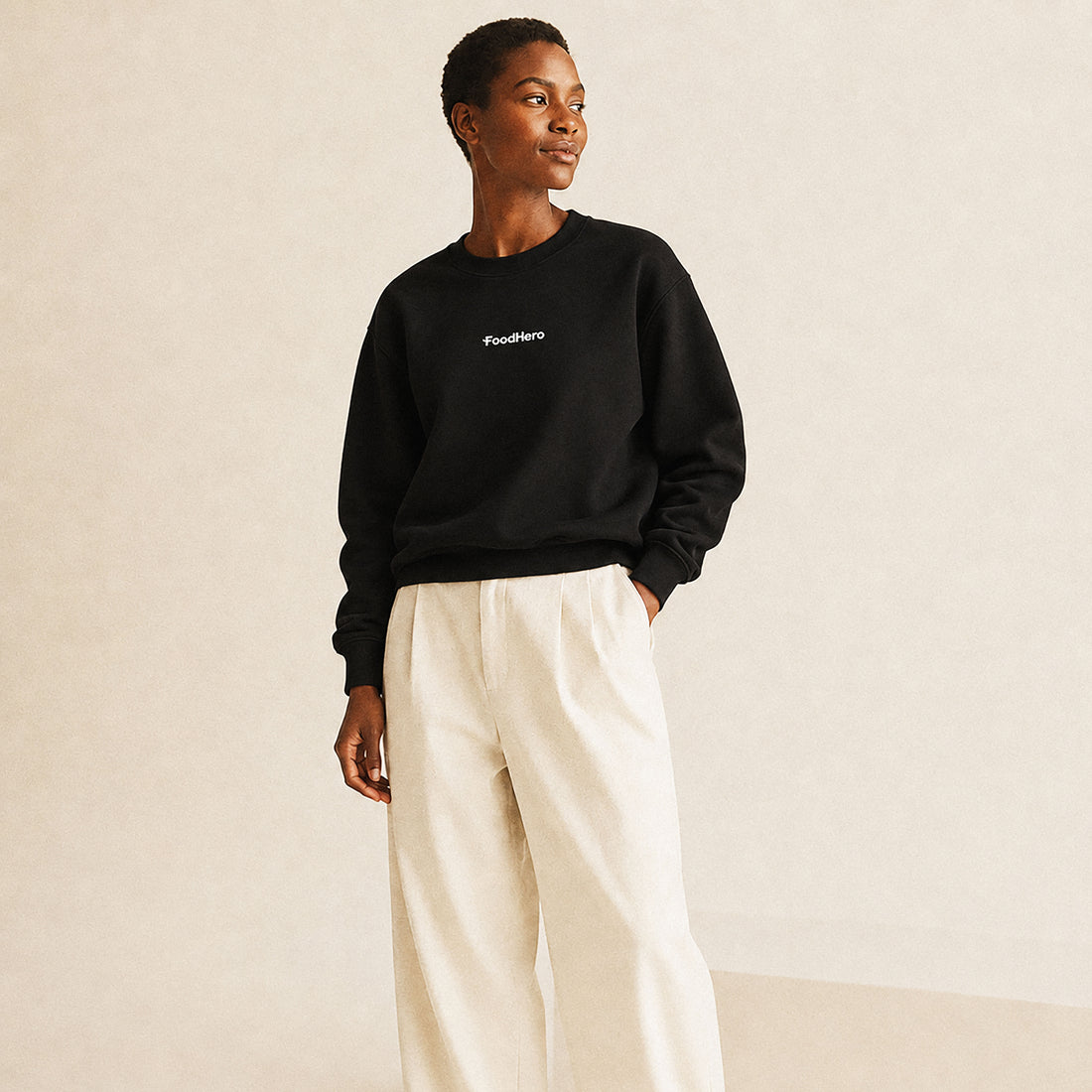 EVERYDAY SWEATER - BLACK