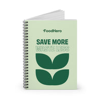 THE "SAVE MORE WASTE LESS" NOTEBOOK