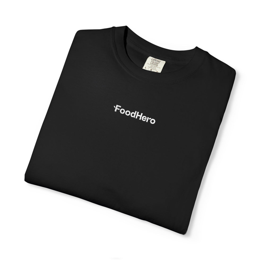 SS - Noir - Broderie - Logo Avant Crème