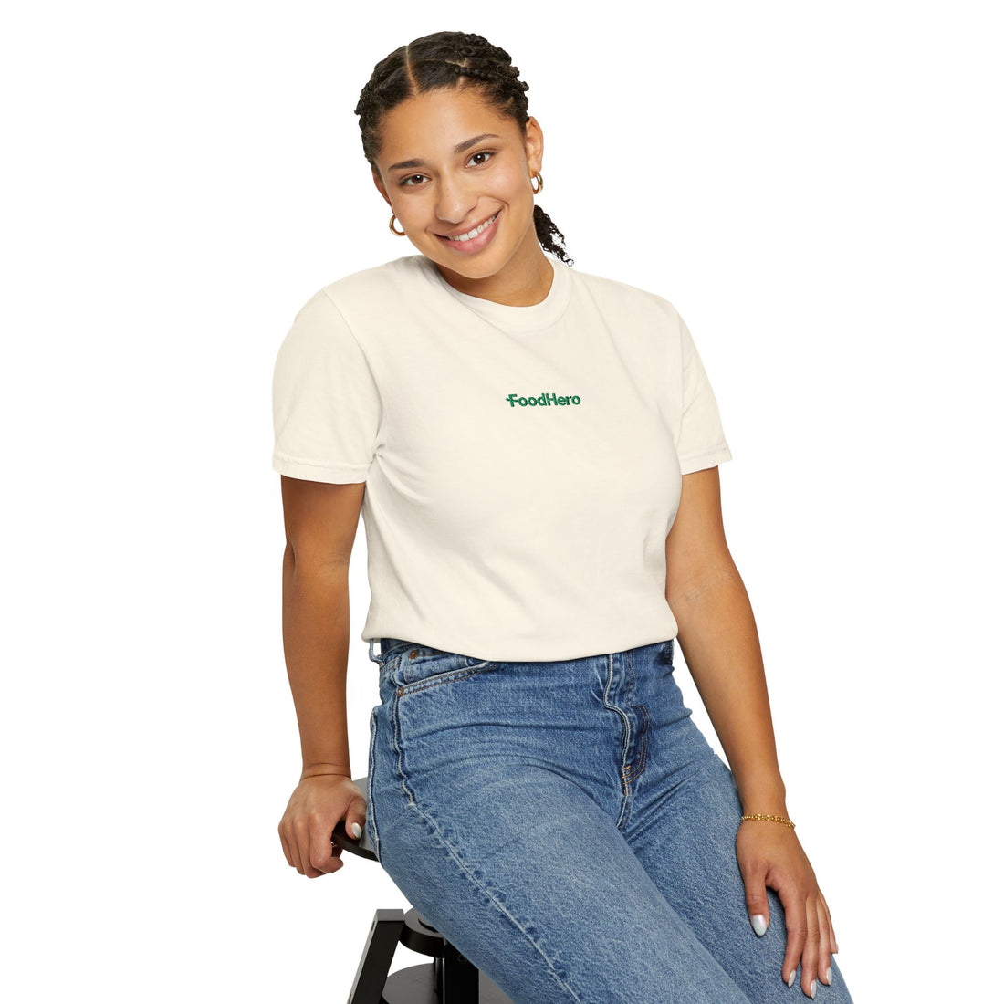 SS - Ivoir - Broderie - Logo Avant Vert